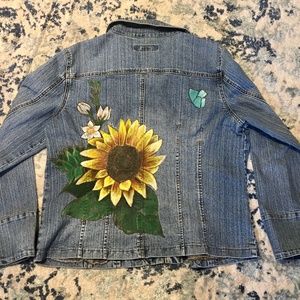 Hand-painted Denim Jacket